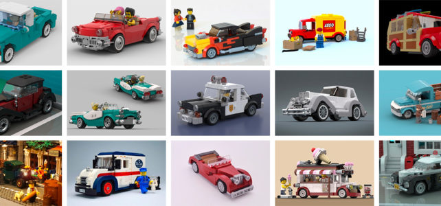 LEGO Ideas Vintage cars : votez pour le prochain mini set offert par LEGO !