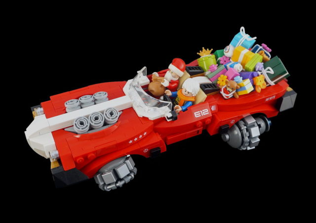 LEGO Santa's supercar