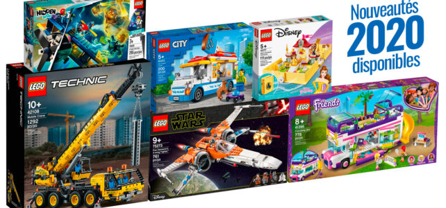 Nouveautés LEGO 2020 disponibles