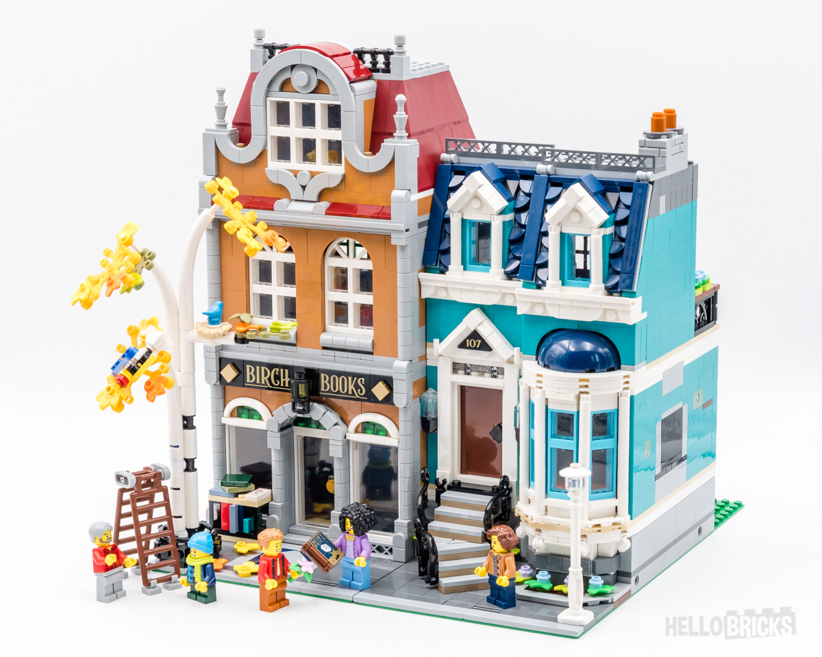 Une librairie en Lego, à glisser dans sa bibliothèque