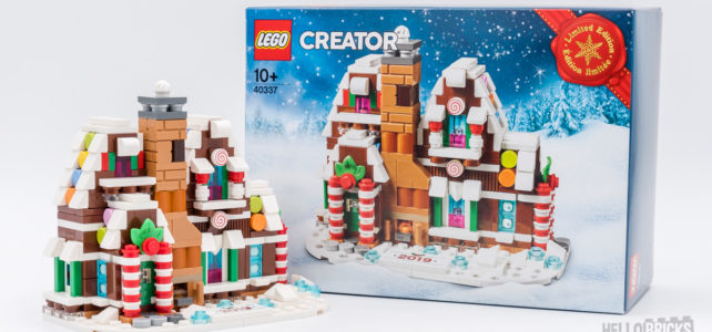 REVIEW LEGO 40337 Mini Gingerbread House