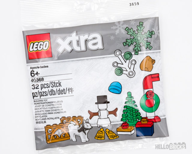 REVIEW LEGO XTRA 40368 Christmas