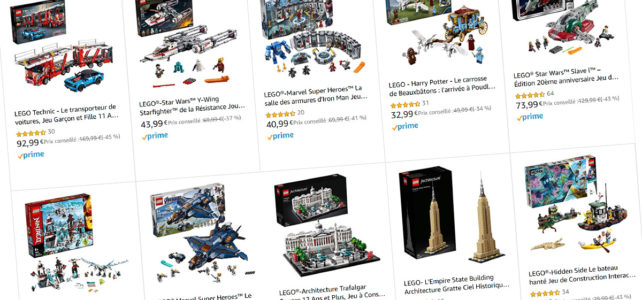 Vente flash LEGO Amazon