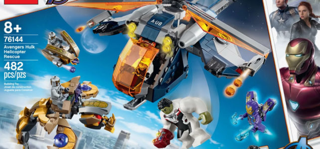 LEGO 76144 Avengers Hulk Helicopter Rescue