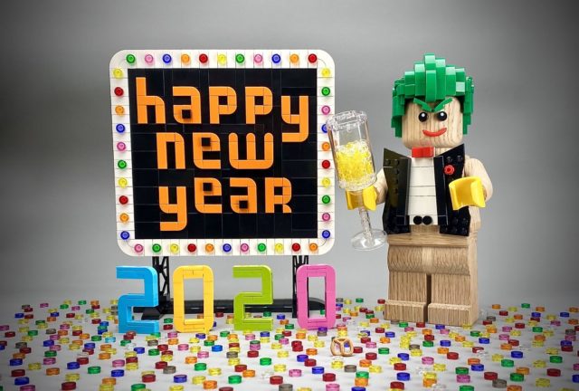 Happy New Year LEGO 2020