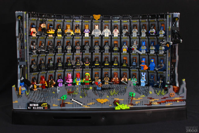 LEGO Batman Hall of suits