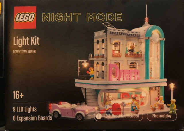 LEGO Night Mode Kit LED Modular Diner