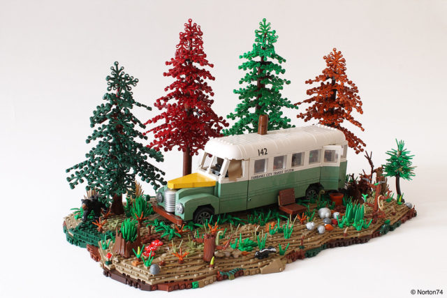 LEGO MOC Into the Wild and the Magic Bus