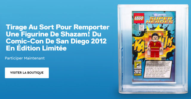 LEGO Shazam SDCC 2012