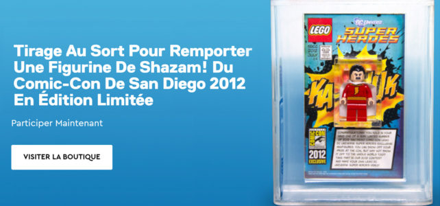 LEGO Shazam SDCC 2012