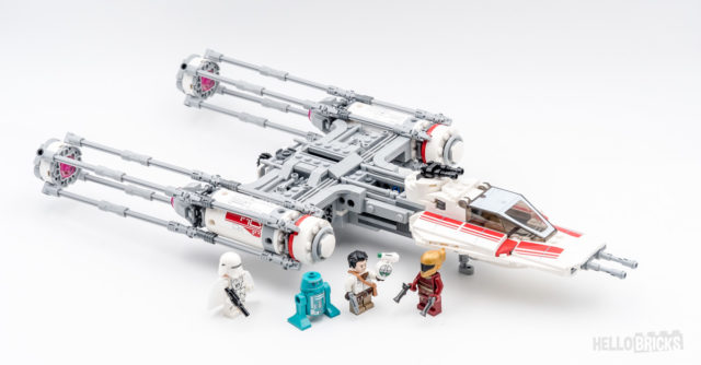 REVIEW LEGO 75249 Resistance Y-Wing Starfighter