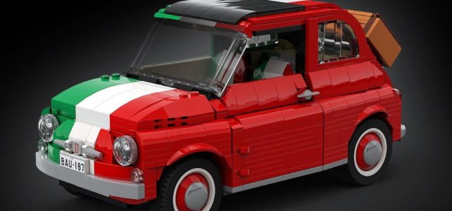 LEGO 10271 Fiat 500 Italy