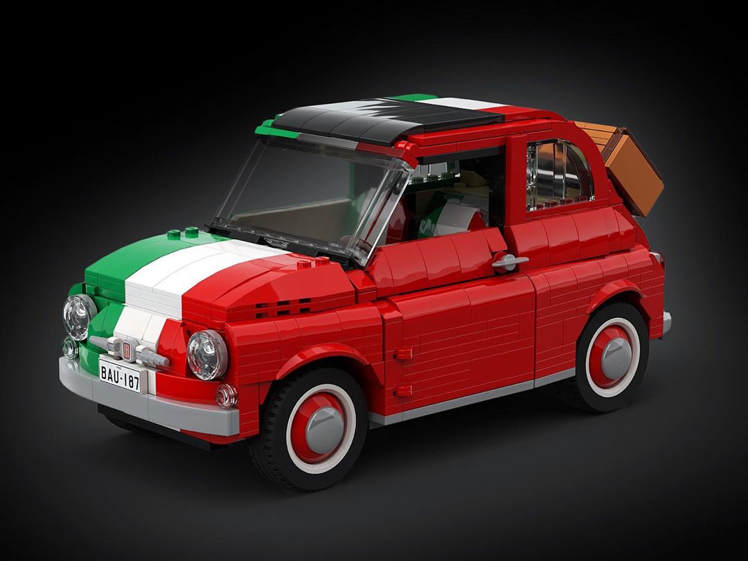 LEGO Creator Expert 10271 Fiat 500 Made In Italy HelloBricks LEGO Creator Expert 10271 Fiat 500 Made In Italy HelloBricks