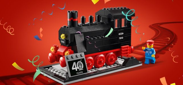 LEGO 40370 40 Years of LEGO Trains