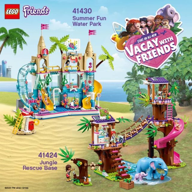 LEGO Friends 2020 paresseux éléphants