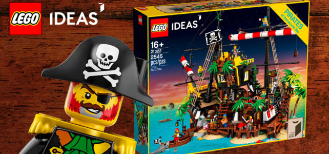 Sur le Shop LEGO : le set LEGO Ideas 21322 Pirates of Barracuda Bay est disponible