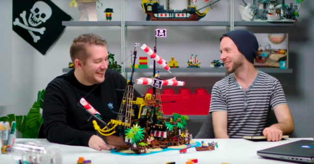 LEGO Ideas 21322 video designers