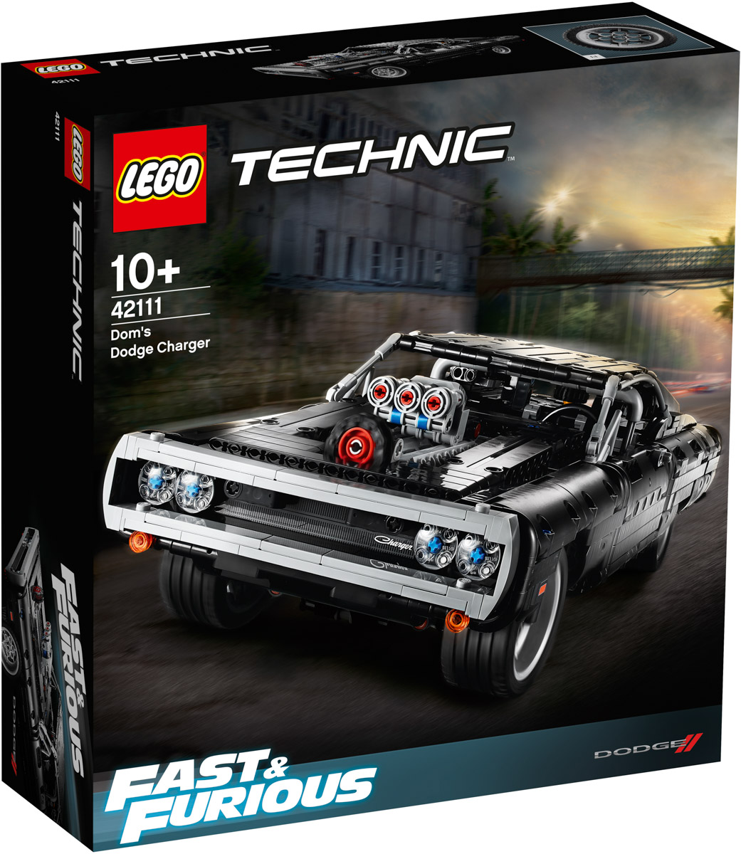 LEGO Technic 42111 Dom's Dodge Charger (Fast & Furious), l'annonce  officielle - HelloBricks