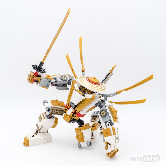 REVIEW LEGO 71702 Golden Mech