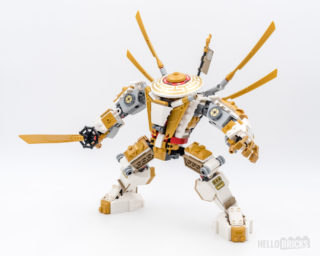 REVIEW LEGO 71702 Golden Mech