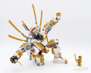 REVIEW LEGO 71702 Golden Mech