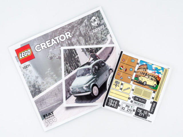 REVIEW LEGO Creator Expert 10271 Fiat 500