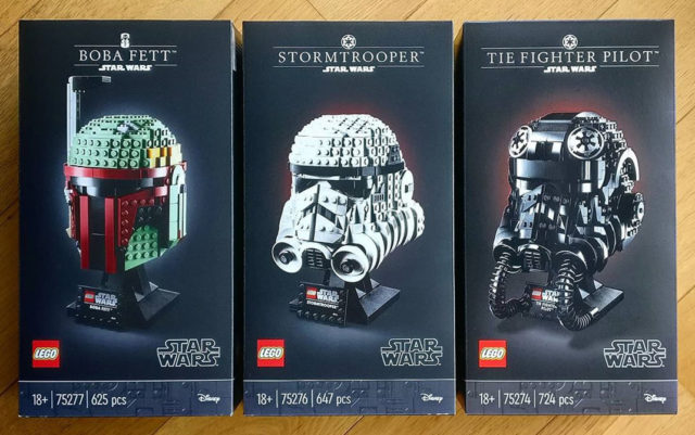 LEGO Star Wars Helmets 2020