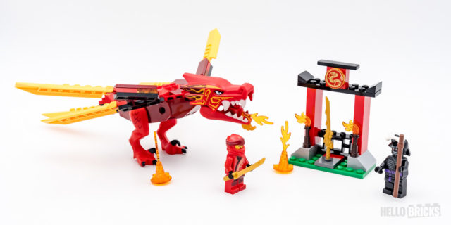 REVIEW LEGO Ninjago 71701 Kai's Fire Dragon