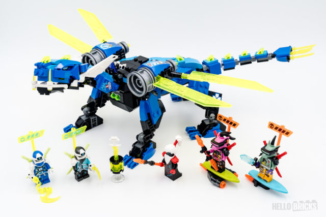 REVIEW LEGO Ninjago 71711 Jay's Cyber Dragon