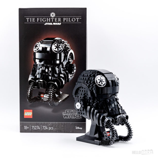 REVIEW LEGO Star Wars 75274 TIE Fighter Pilot Helmet