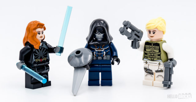 LEGO 76162 Black Widow minifigs