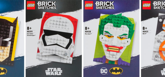 LEGO Brick Skectches 2020 Batman Star Wars