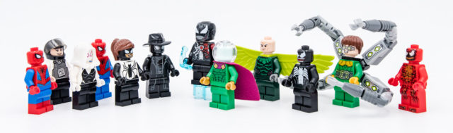 LEGO Spider-Man 2020 minifigures