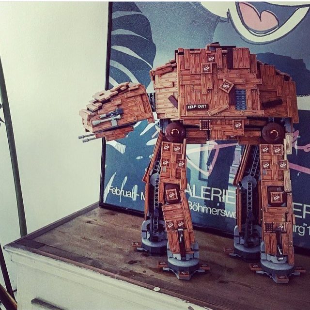 LEGO Star Wars wooden AT-AT