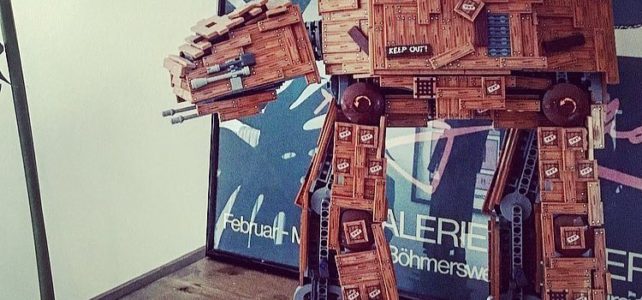 LEGO Star Wars wooden AT-AT