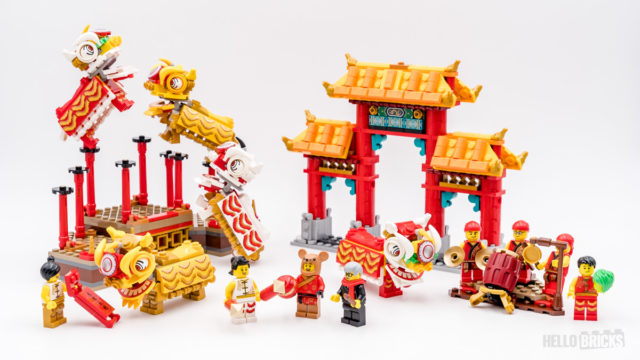 REVIEW LEGO 80104 Lion Dance