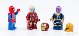 REVIEW LEGO Marvel 76140 76141 76146 minifigures