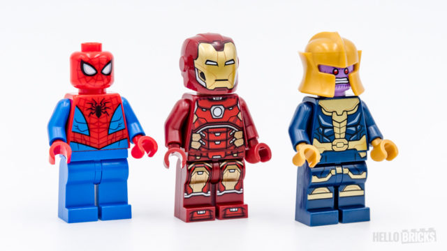 REVIEW LEGO Marvel 76140 76141 76146 minifigures