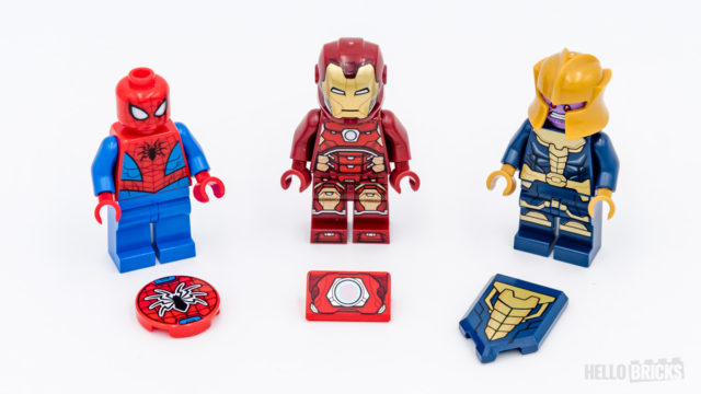 REVIEW LEGO Marvel 76140 76141 76146 printed parts