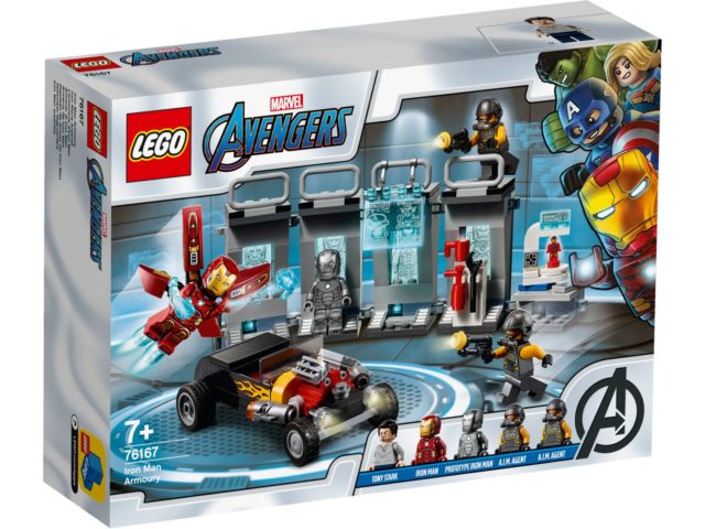 LEGO 76167 Iron Man Armoury