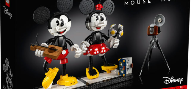 LEGO 43179 Disney Mickey Mouse & Minnie Mouse Buildable Characters : l’annonce officielle !