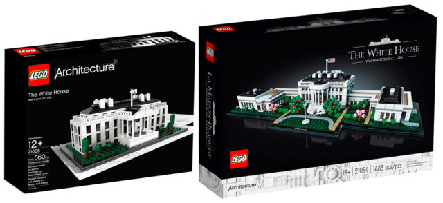 LEGO Architecture White House 21006 21054