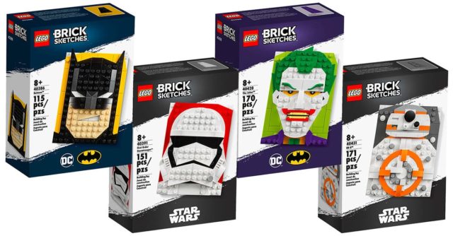 LEGO Brick Sketches