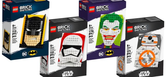 LEGO Brick Sketches