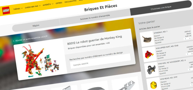 LEGO Briques et pièces