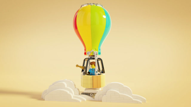LEGO Hot Air Balloon Montgolfière