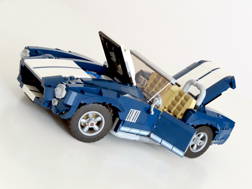 One MOC LEGO 10265 Ford Mustang Roadster HelloBricks