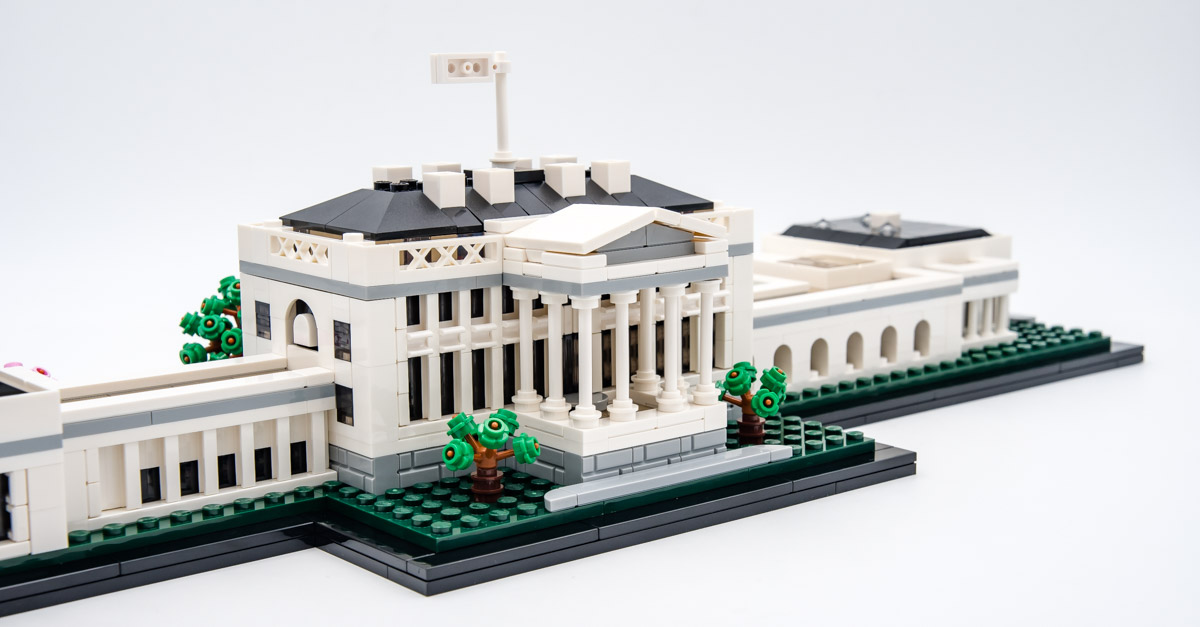 REVIEW LEGO Architecture 21054 The White House HelloBricks