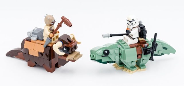 REVIEW LEGO Star Wars Microfighters 2020 : 75263 Resistance Y-Wing, 75264 Kylo Ren’s Shuttle et 75265 T-16 Skyhopper vs. Bantha