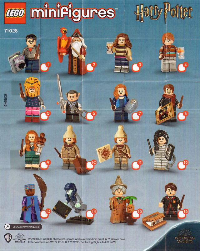 LEGO 71028 Harry Potter CMF